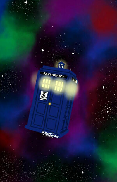 Nasa Tardis TARDIS in space by AlanaLDavis on DeviantArt
