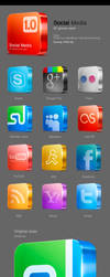 Candy media icons by TIT0
