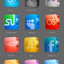 Candy media icons