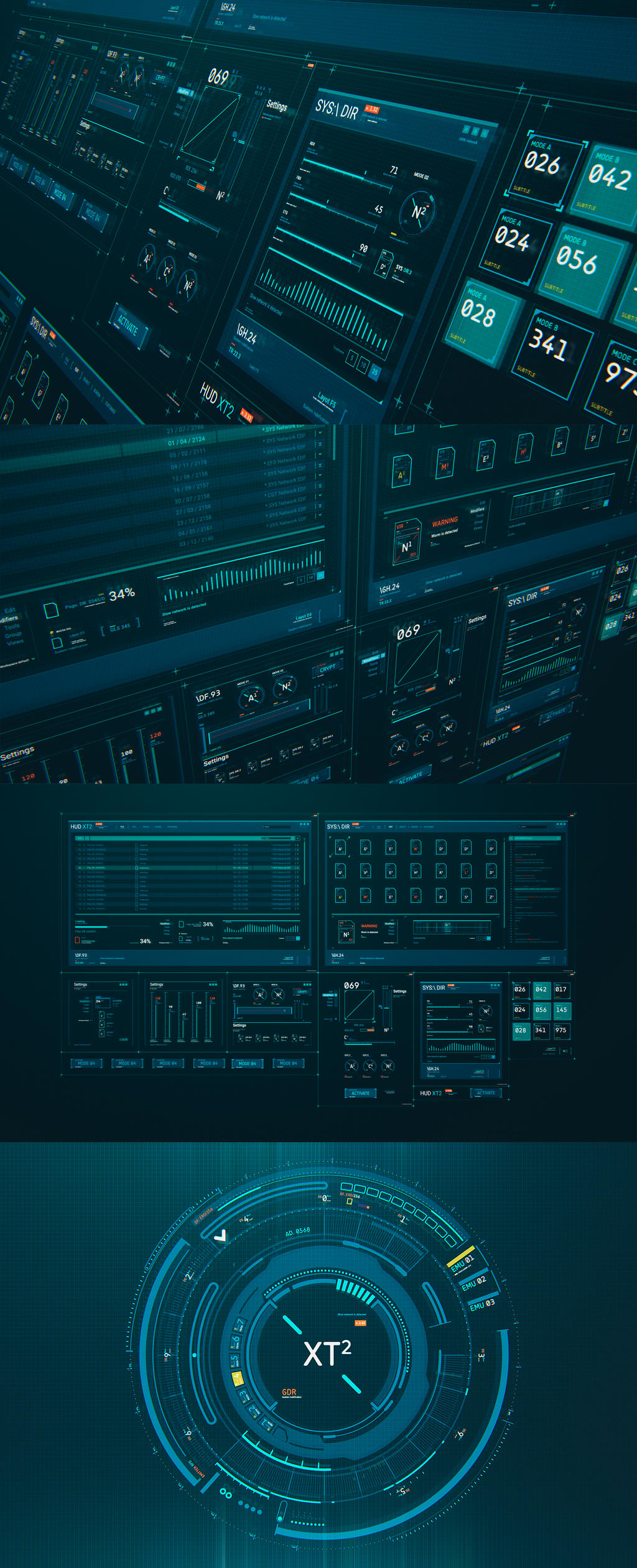 HUD GUI Kit XT2 by TIT0 on DeviantArt