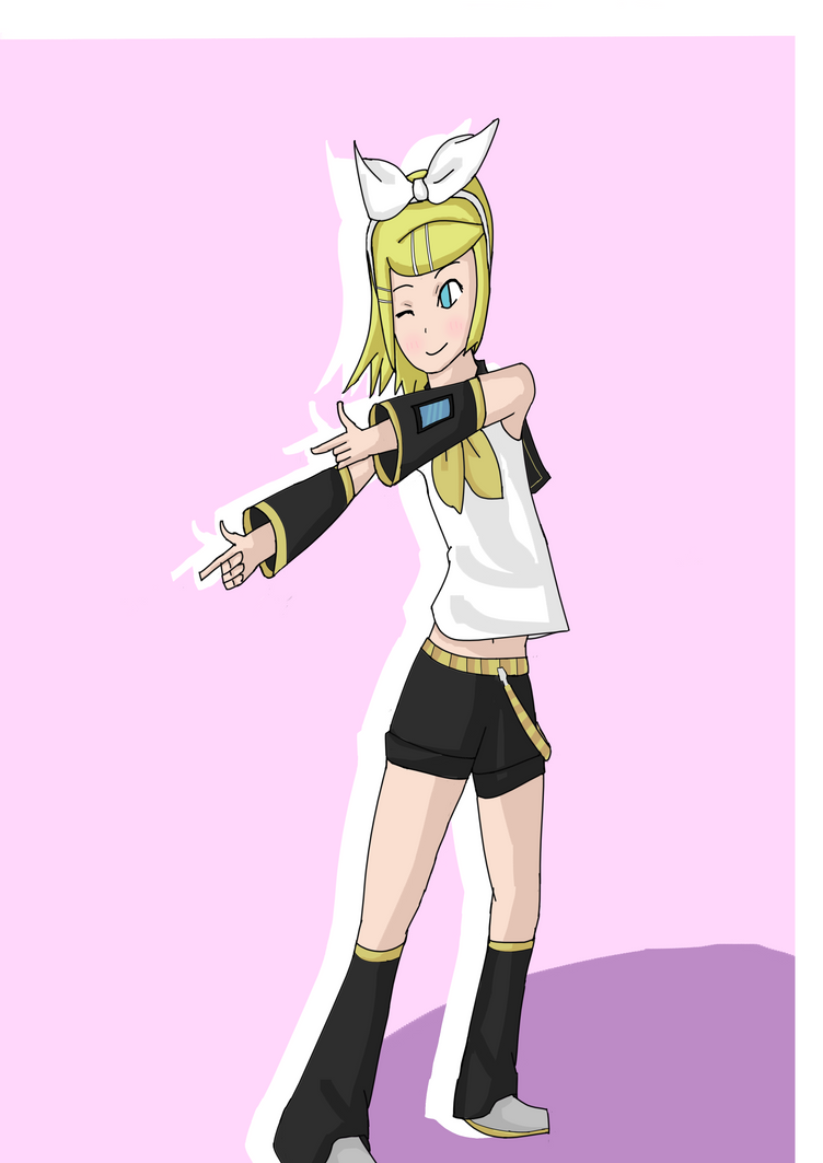 Kagamine Rin by PeanutButterIsLit on DeviantArt