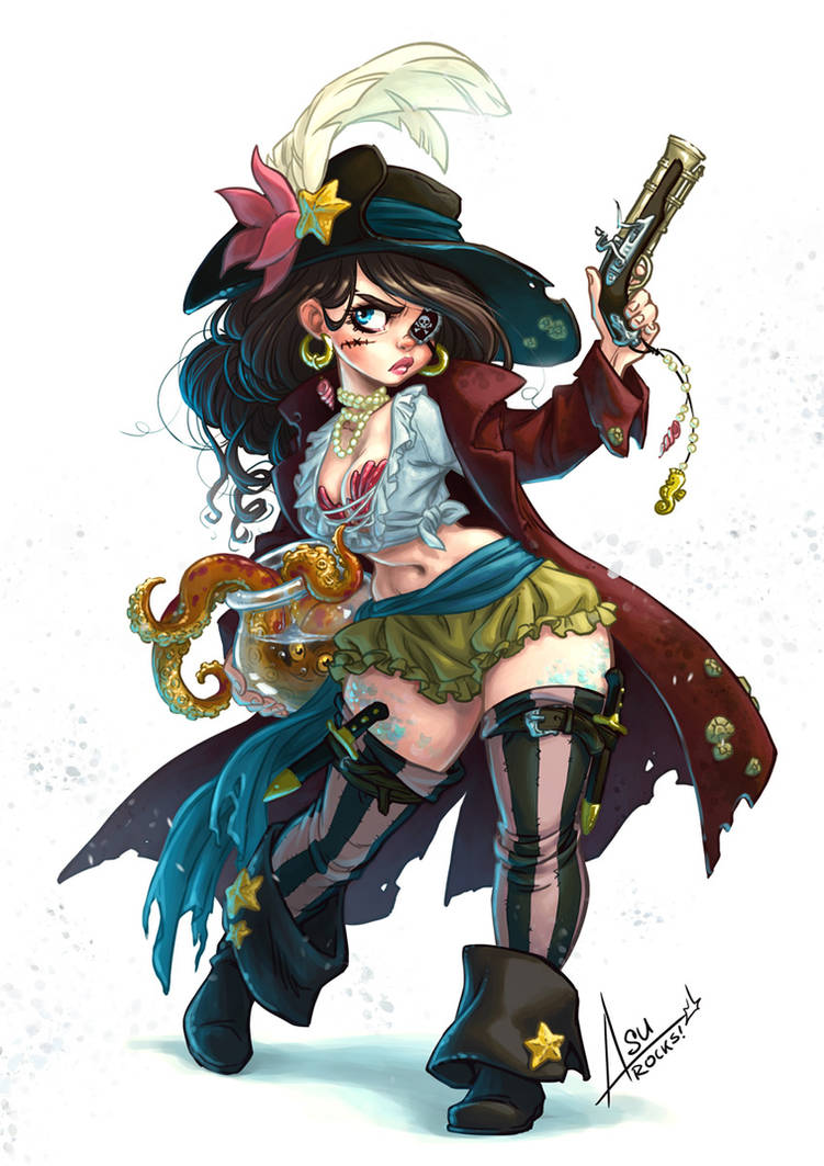 The mermaid pirate