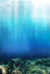 Underwater Stock - Premade Background by YaensArt