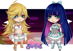 Panty and Stocking chibi