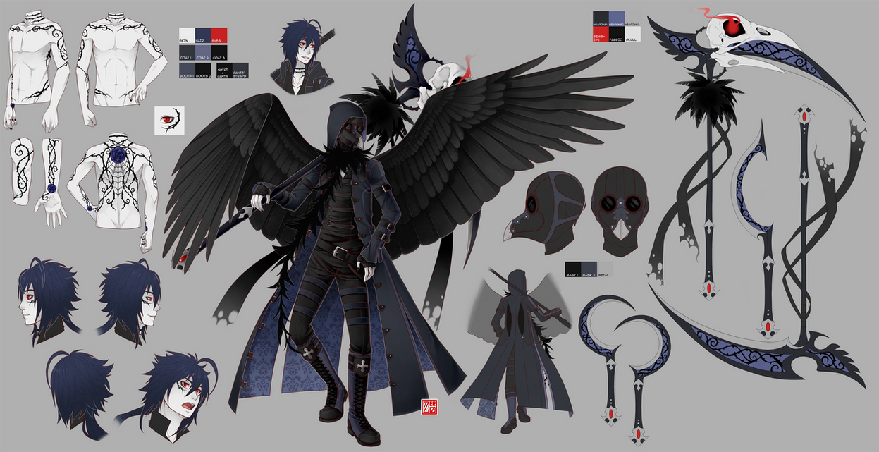 Wraith - ref sheet by zero0810 on DeviantArt