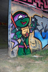 Donatello in the Streets by dadouX