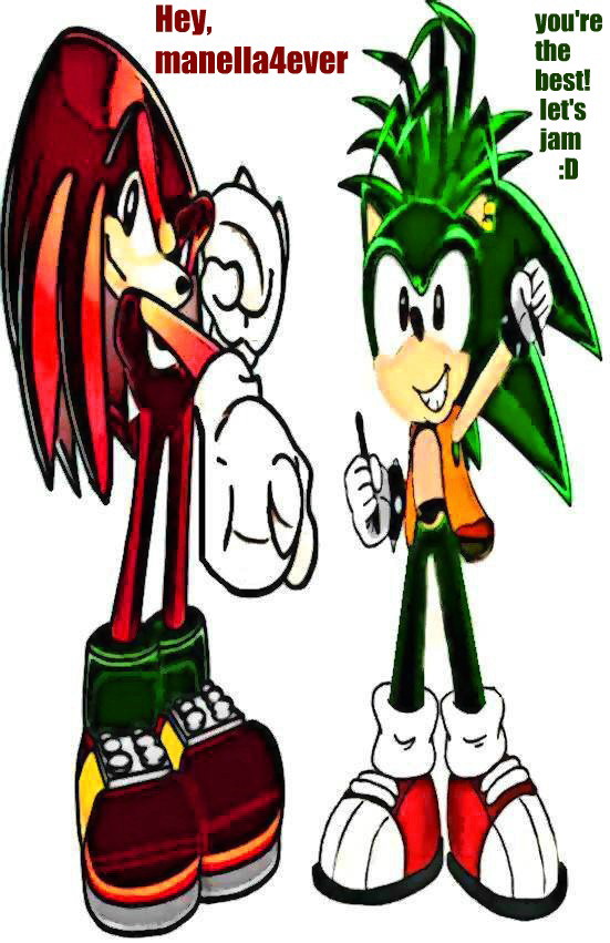 Knuckles and Manic