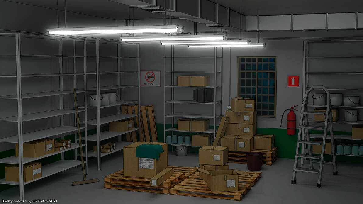 Storage Room Night By HYPNO51 On DeviantArt