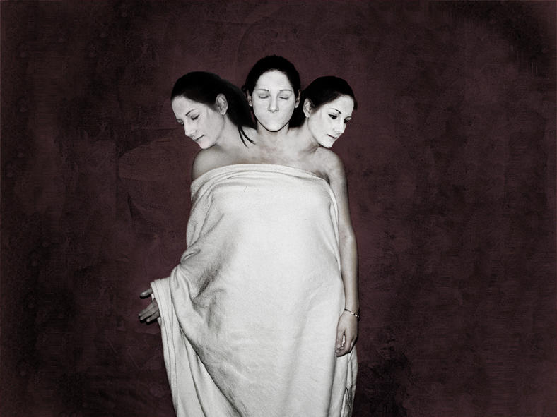 Three-headed Girl by Evolutiontodivinity on DeviantArt