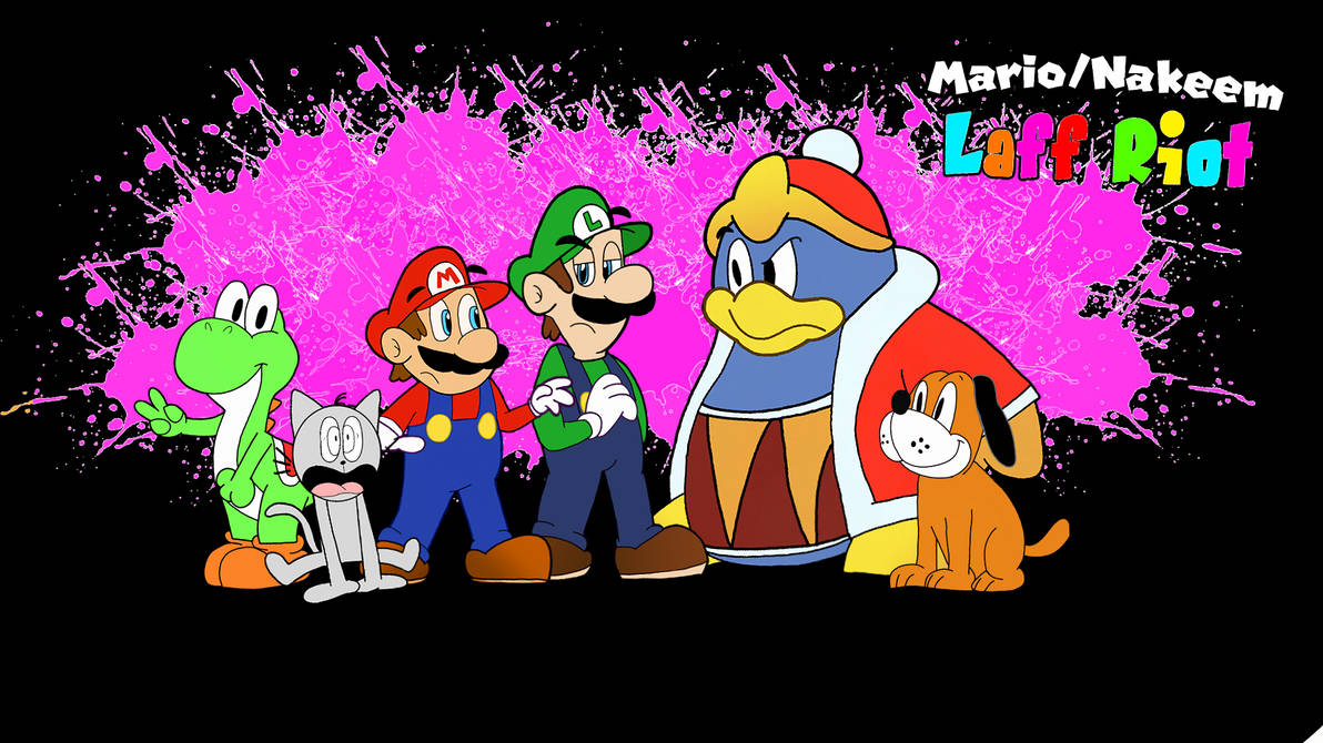 Mario Riot Mario/Nakeem: Laff Riot by d2celty on DeviantArt