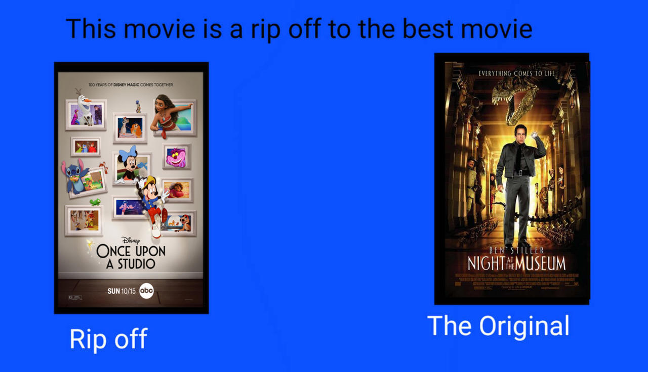Disney's short rip off from Night at the Museum by d2celty on DeviantArt