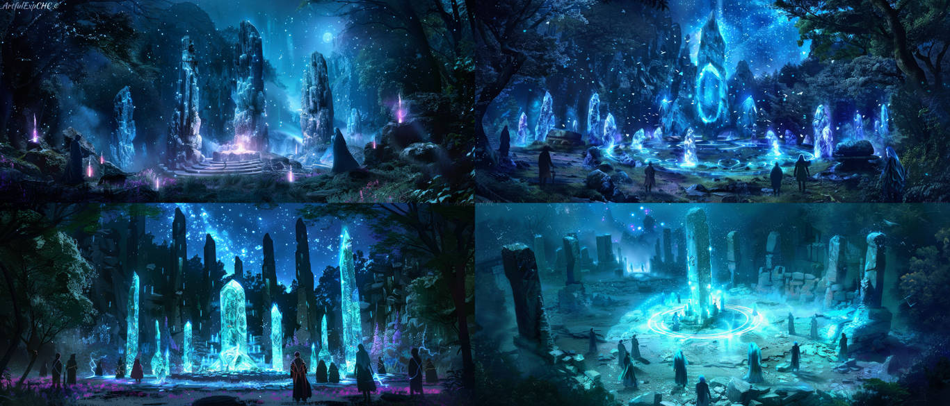 Ritual Circle by ArtfulExpCHC on DeviantArt