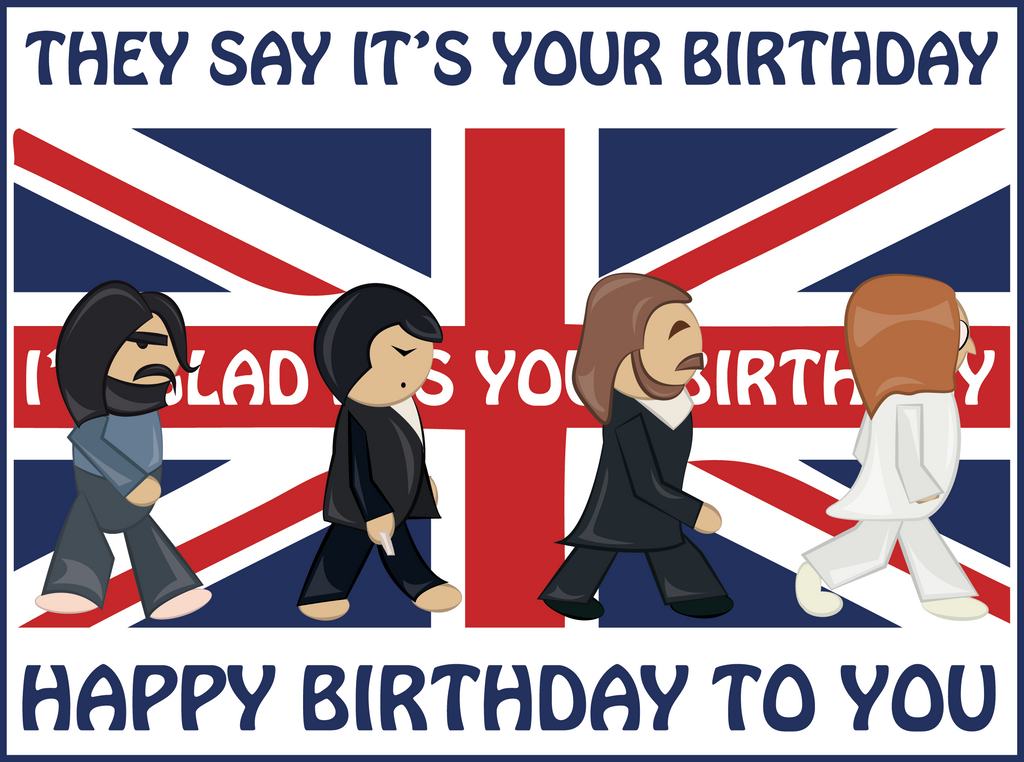 The Beatles Birthday by Merimeikingu on DeviantArt
