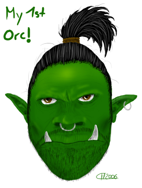 The 1st orc i made