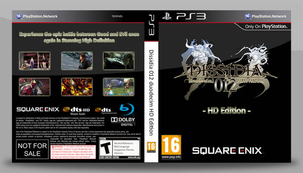 Dissidia 012 duodecim HD Fan Cover