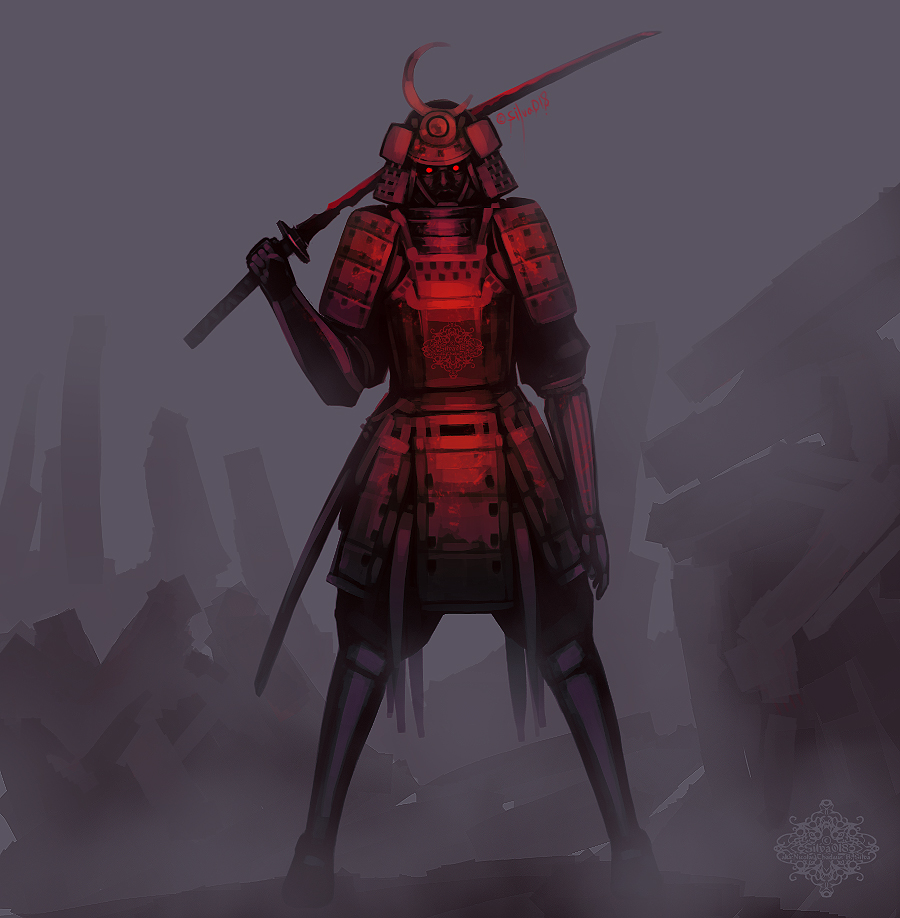 Bloody Bloody RED Samurai