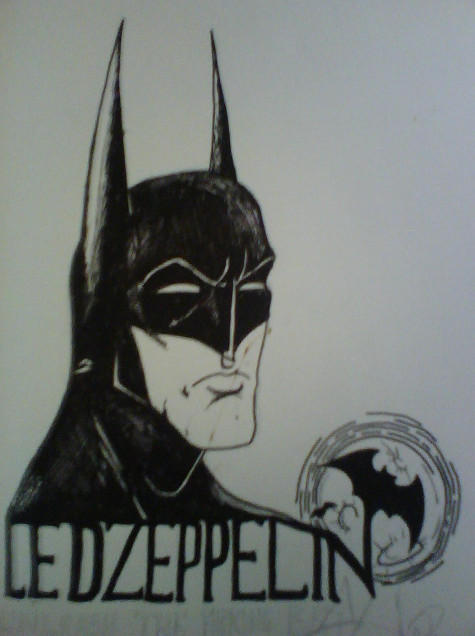 Batman Led Zeppelin BatmanZeppelin by Retroabortion on DeviantArt