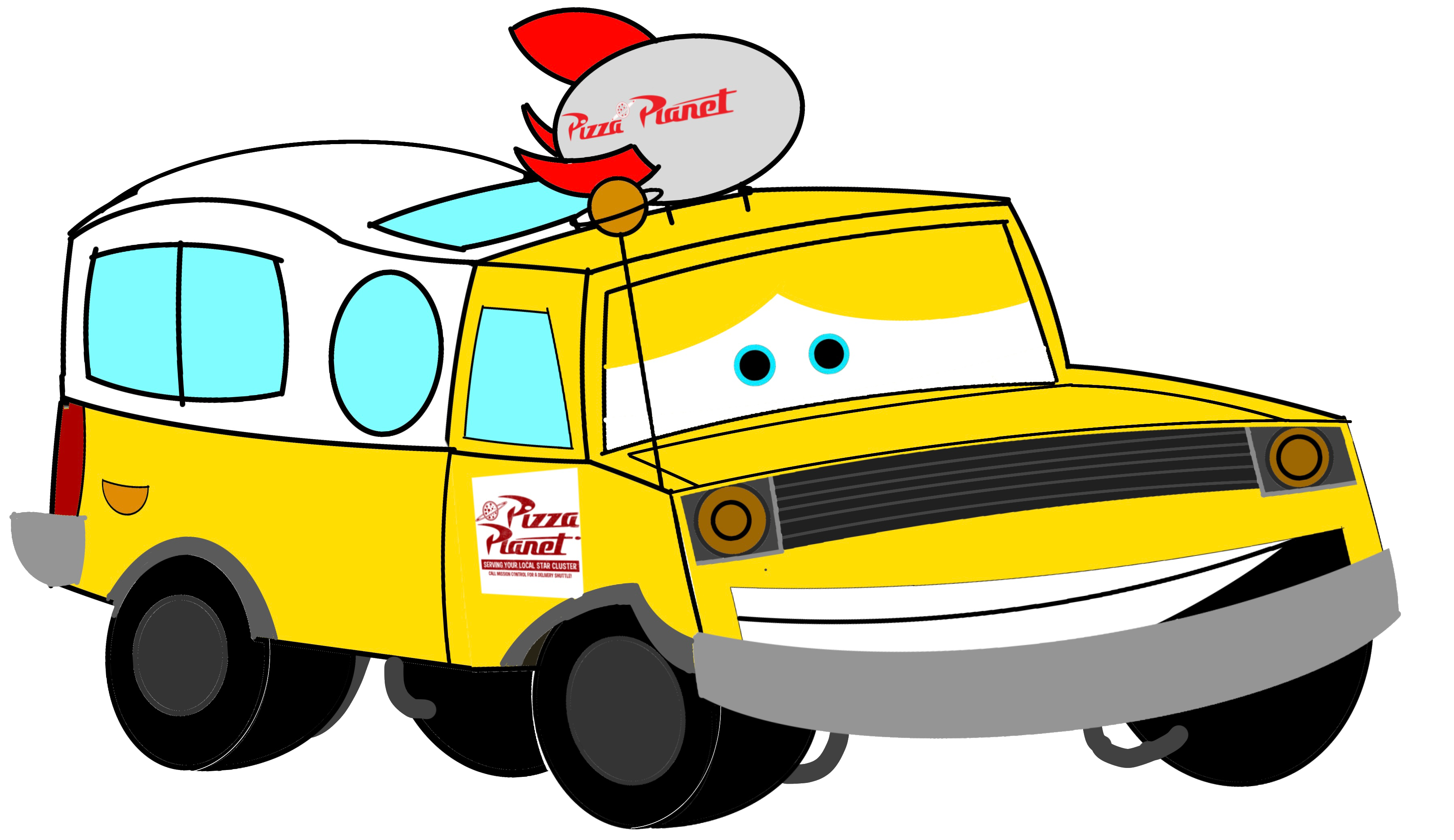 Todd pizza planet truck hotsell
