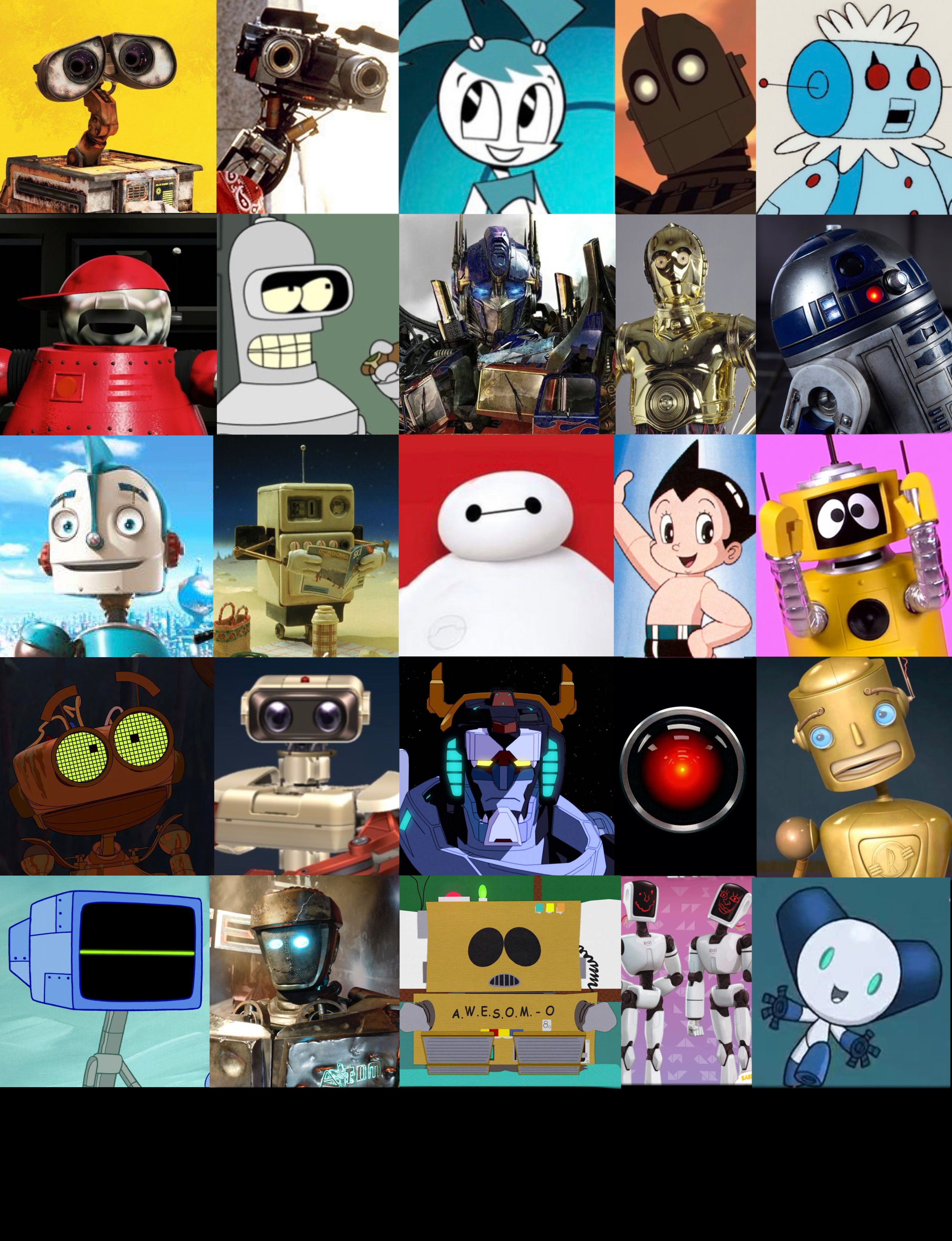 Robots Characters by kjshajak on