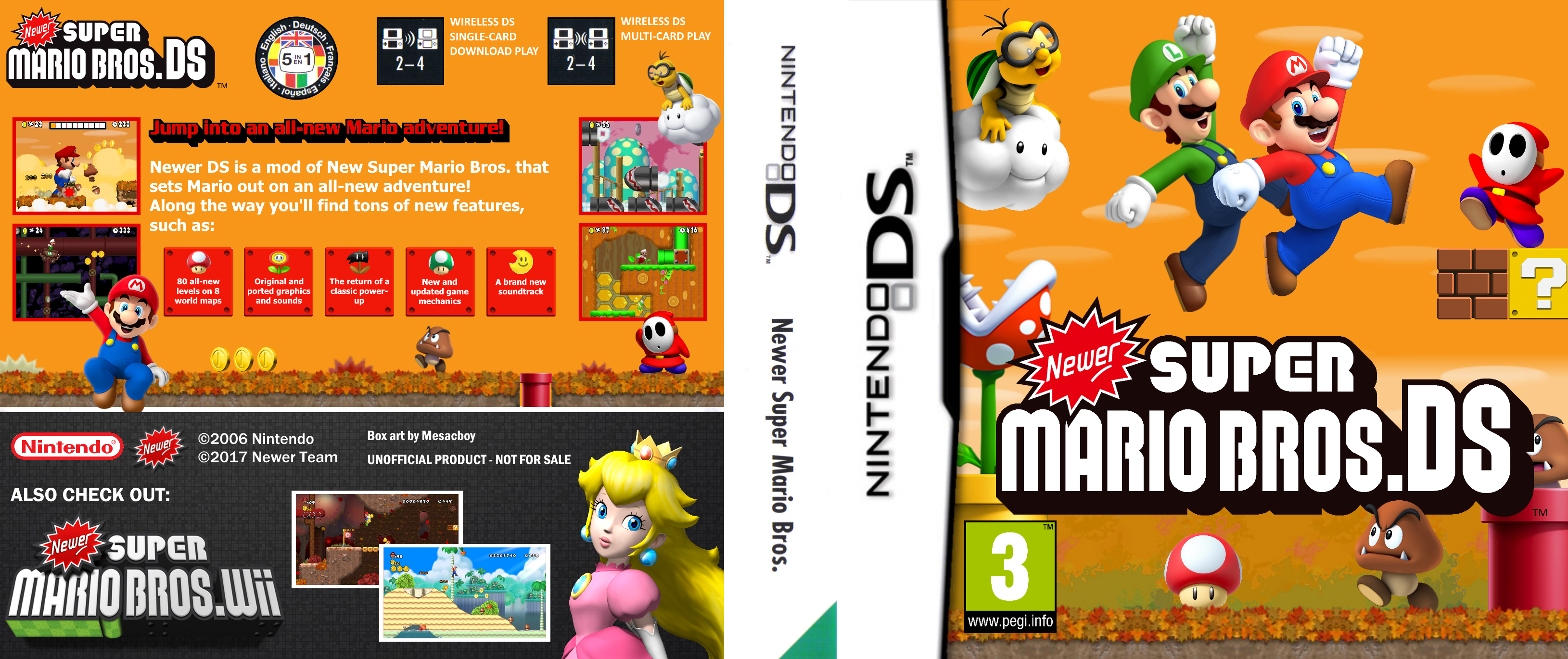Newer Super Mario Bros Ds Box Art By Chronova01 On Deviantart Newer Super Mario Bros Ds Box Art By Chronova01 On Deviantart