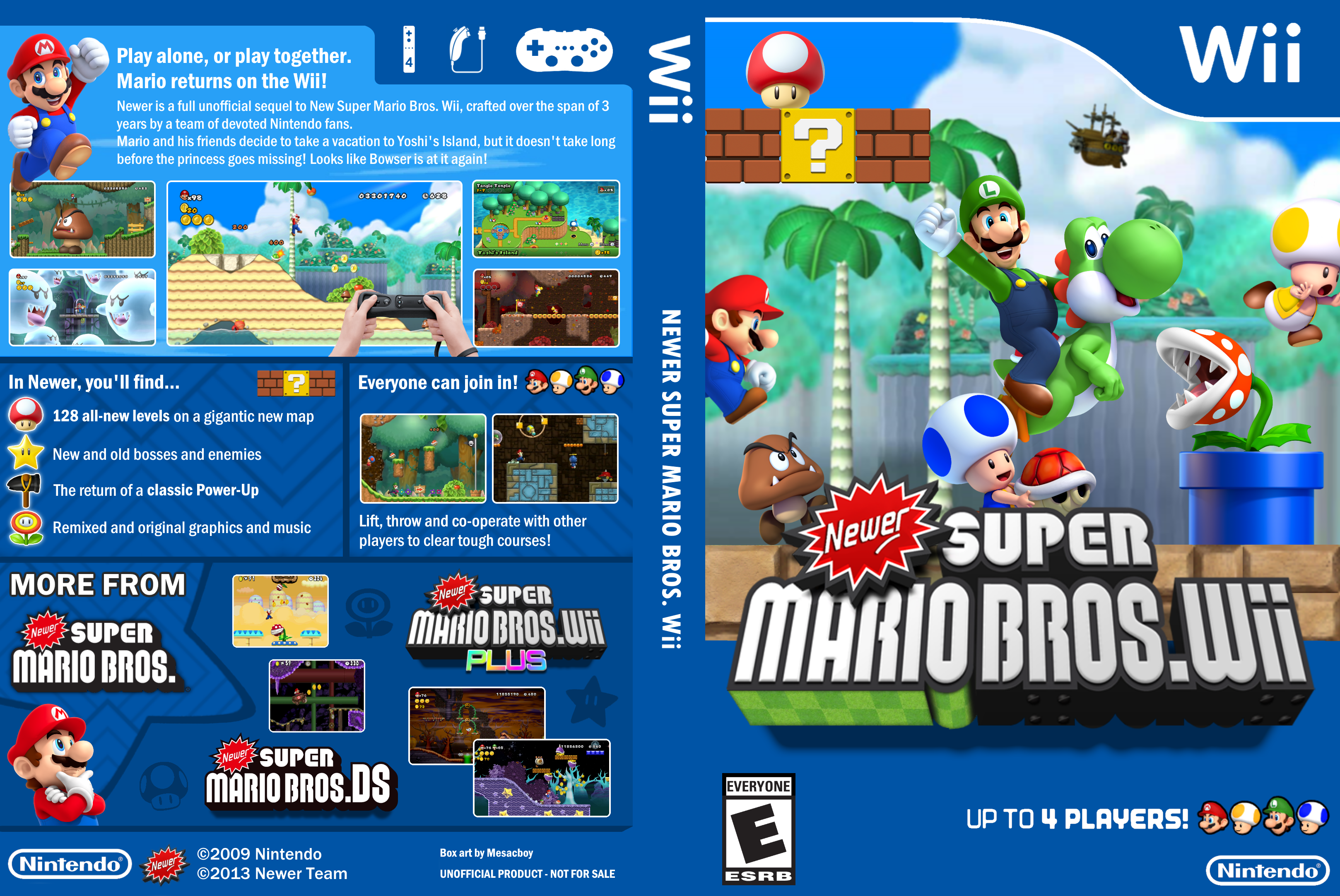 New Super Mario Bros Wii on Xbox 360 by Mariojay03 on DeviantArt