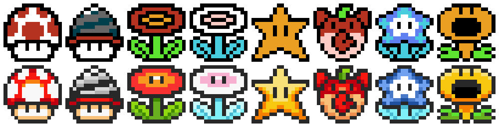 SMB3 Super Mario Bros. Wonder Power-Ups by Chronova01 on DeviantArt