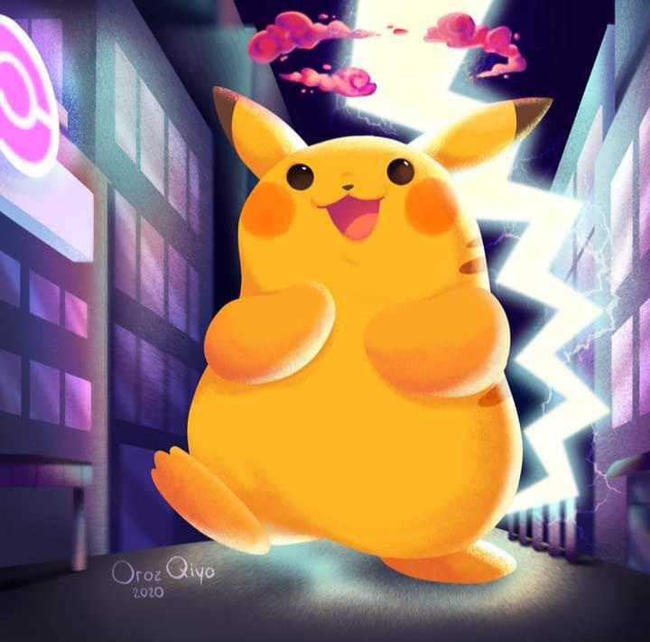 Pikachu gigantamax #4!! by ILikeTheGiantsUwU on DeviantArt