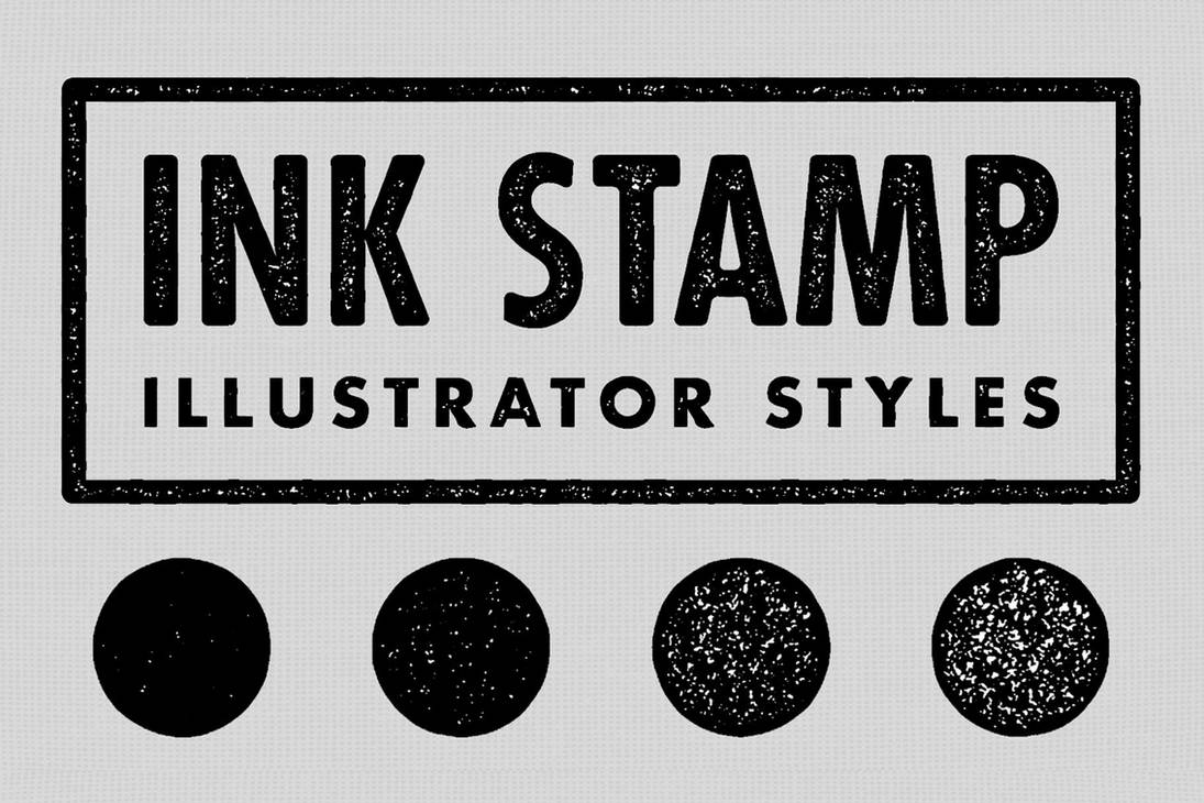 Db Ink Style Ink Stamp Effect Illustrator Styles by tureatiforini on DeviantArt