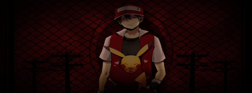 Pokemon Trainer Red Portada para Facebook. by BonillaDesigner on DeviantArt