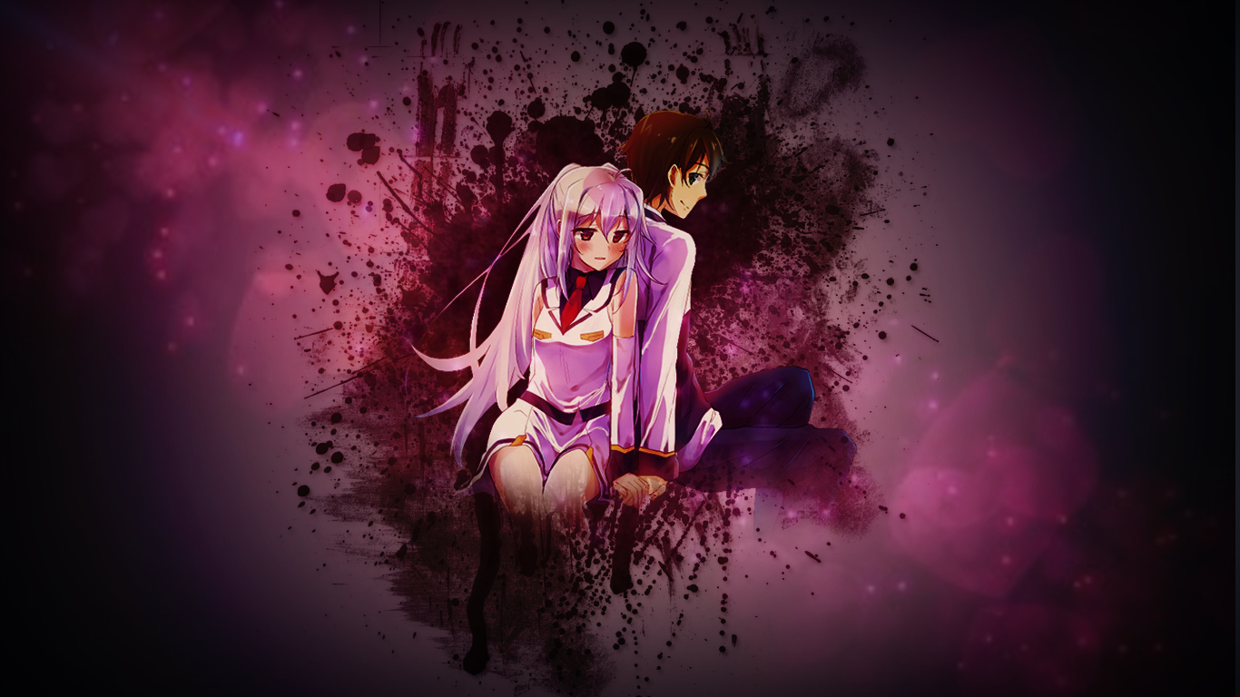 IslaxTsukasa Plastic Memories Wallpaper by BonillaDesigner on