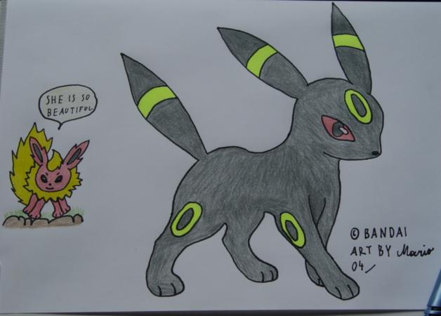 Eveelution Umbreon by Alpha-mon.deviantart.com on @deviantART