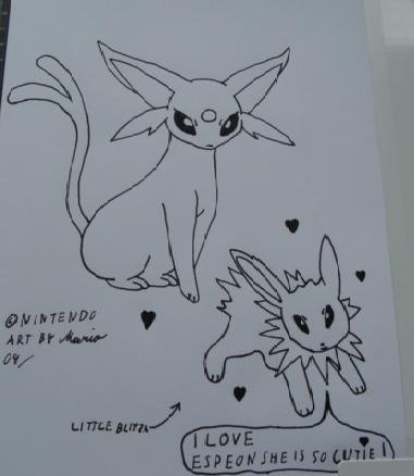 Espeon The third evolution of Eevee by Littlepricey101 on DeviantArt