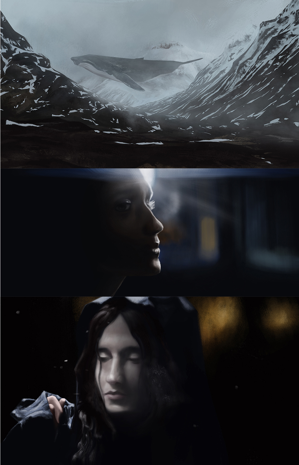 Screenshot studies (Pstereo + Never Let Me Go)