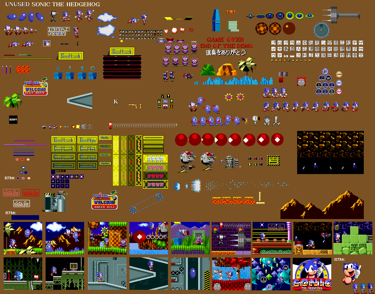 Sonic 1 Next Level updated sprites by LeroyUrocyon on DeviantArt