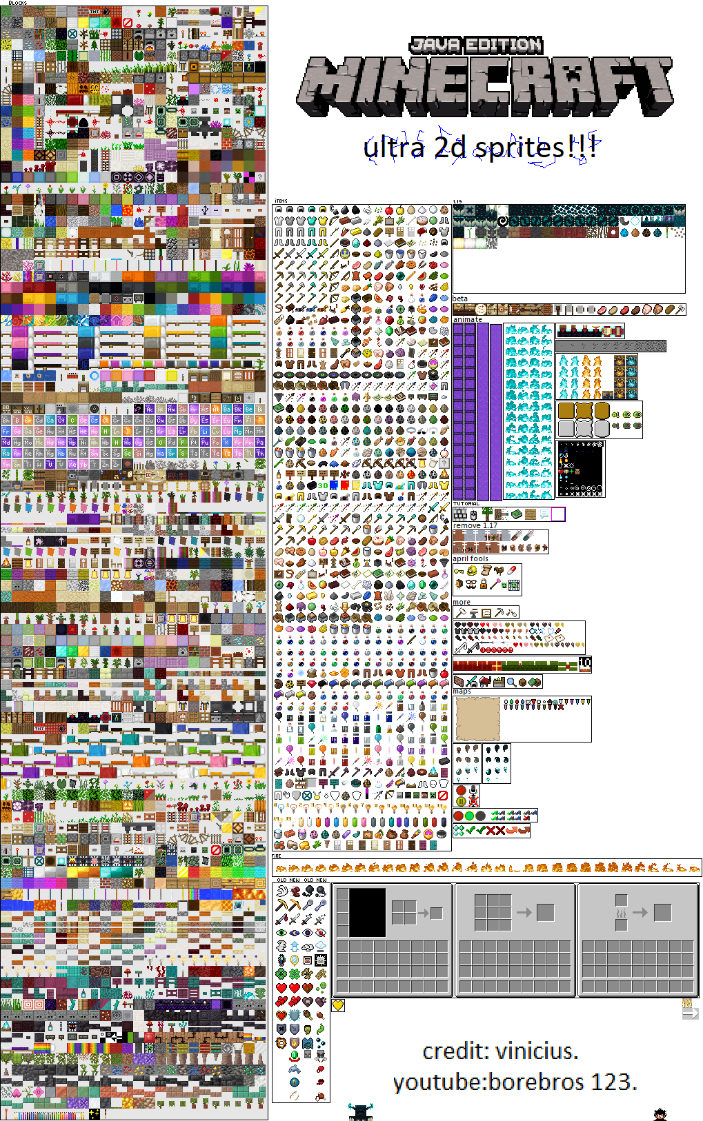 Ultra Minecraft Sprites by borebros123 on DeviantArt