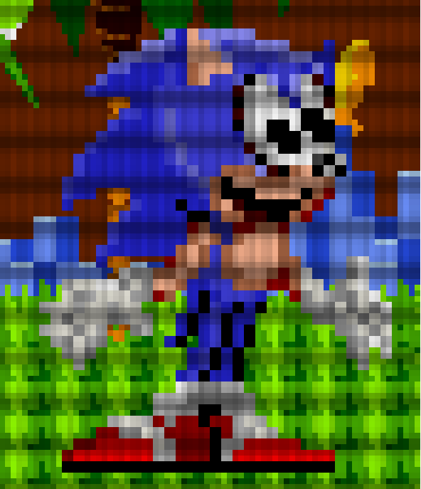 rex on X: og sonic.exe new sprite remaster leak /j   / X