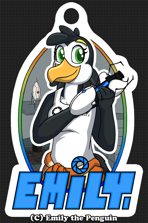 Fursona Badge (my first badge EVAR)