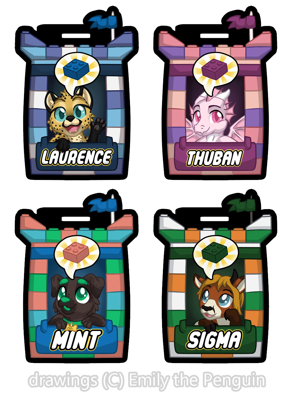 Lego Badge Batch 1