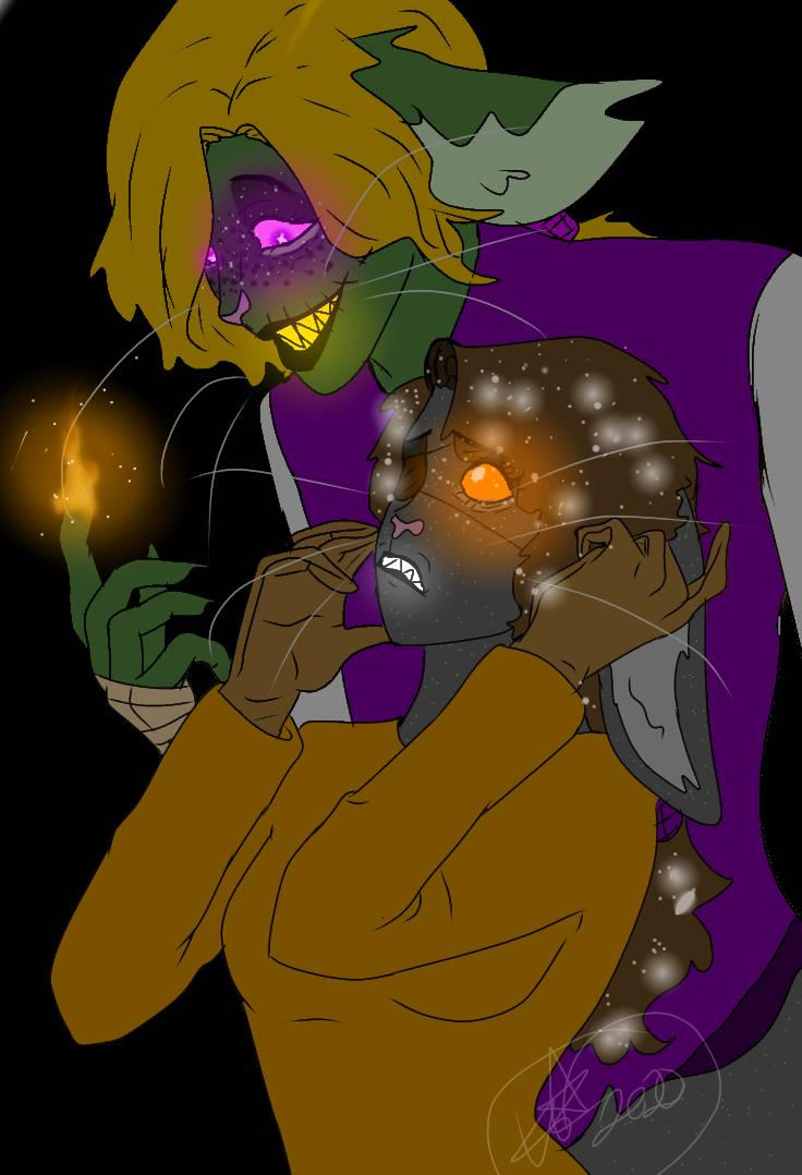 Shadow Monster Spring Trap springtrap and shadow Springtrap hunter by FargoFazbear123 on DeviantArt