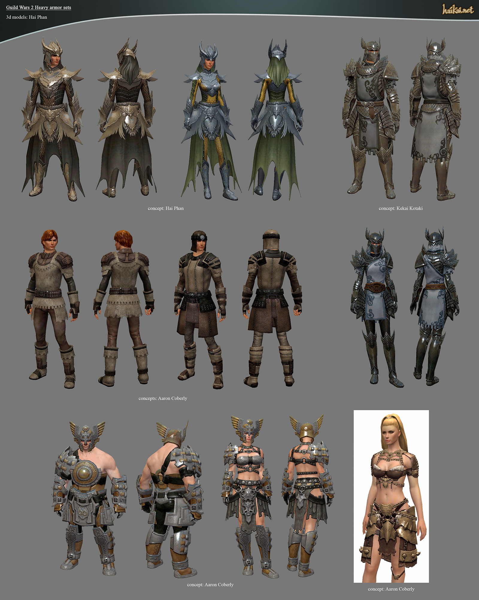 Guild Wars 2 Heavy Armor Sets