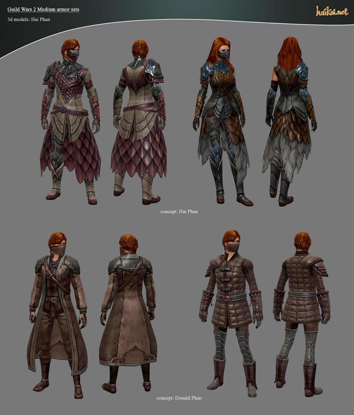 Guild Wars 2 Medium Armor Sets