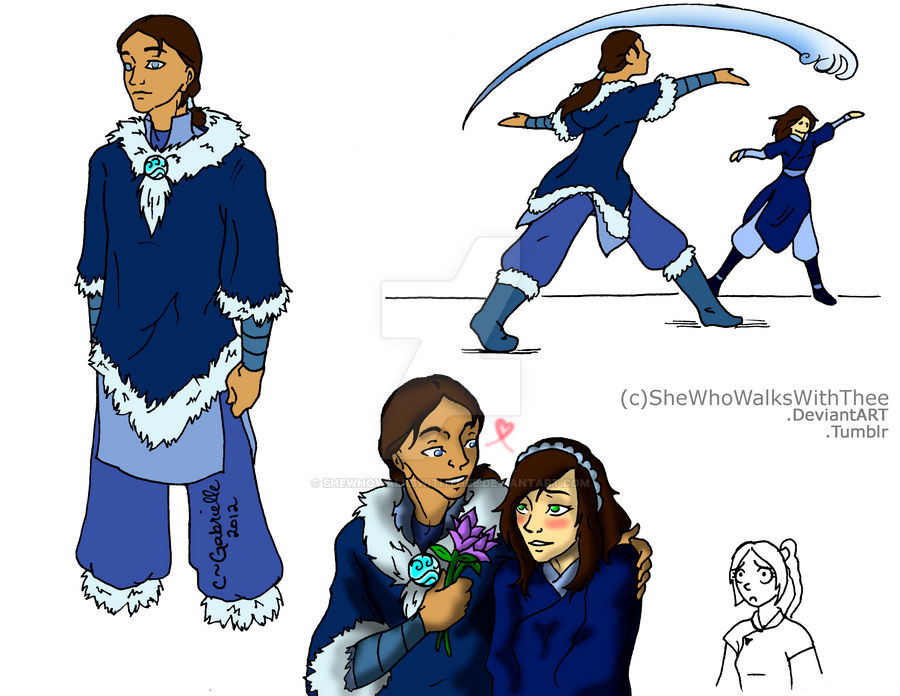 Waterbender Armor New Character~Waterbender by SheWhoWalksWithThee on DeviantArt