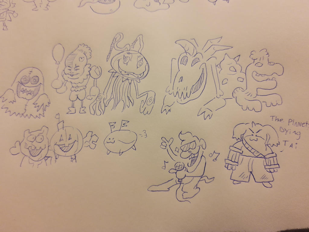 Digimon Sketches 2 by JazzmanZ on DeviantArt