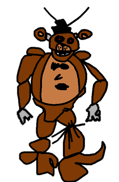 Badly Drawn Enemies on X: 290. withered freddy five nights at