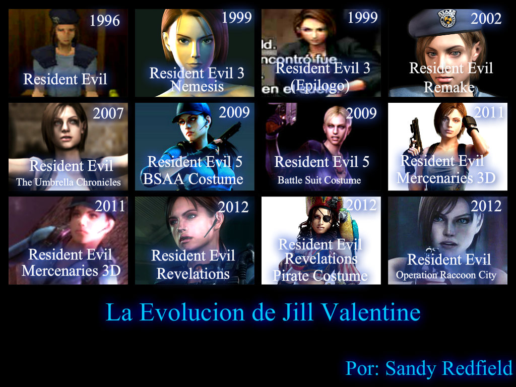 My New Evolution About Jill Valentine