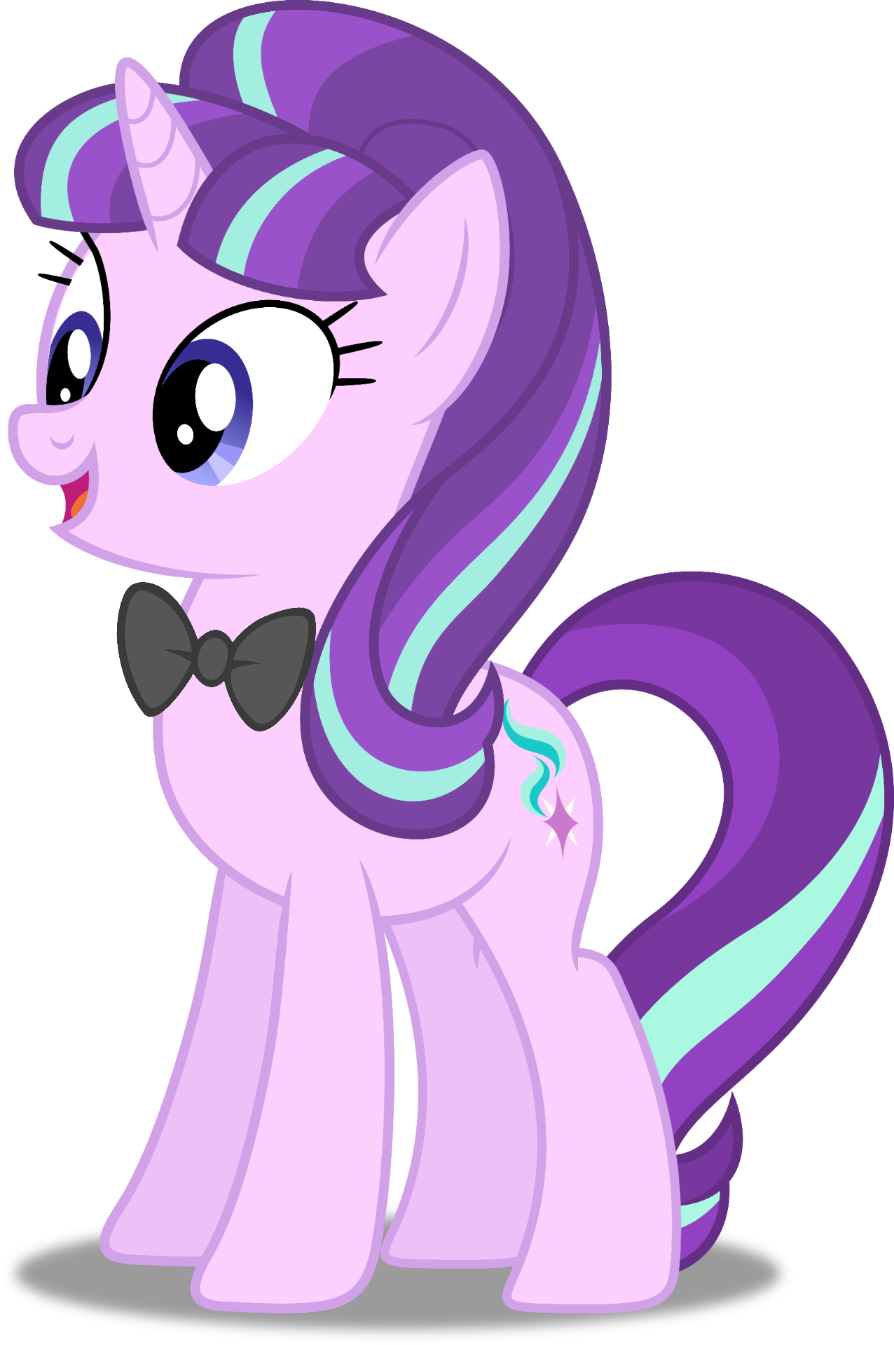 MLP Vector - Starlight Glimmer with a Bowtie by dionys2006 on DeviantArt