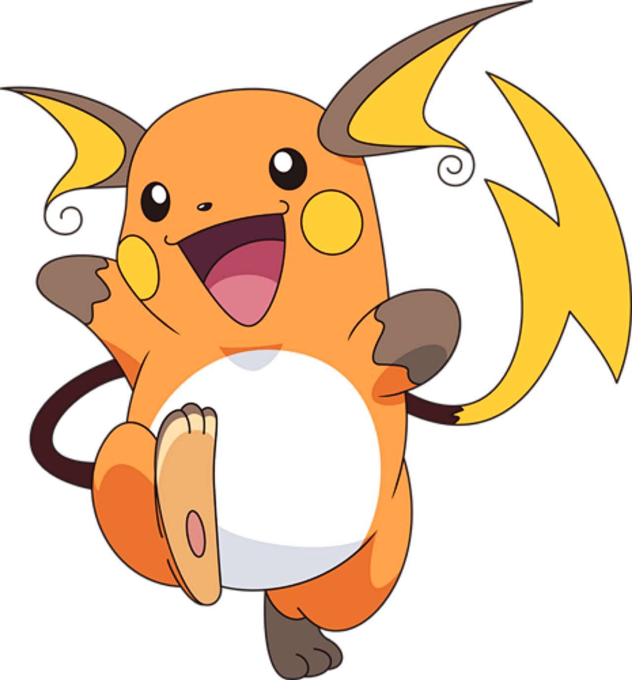 Ffeamle Raichu Pokemon XY Anime Vector - Raichu by dionys2006 on DeviantArt