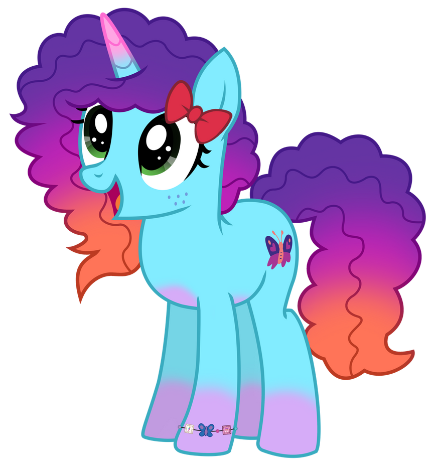 Mlp Combow MLP Vector - Misty Brightdawn with a Hair Bow by dionys2006 on DeviantArt