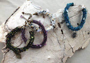 Moss bracelets (preorder) by DeathMystery Moss bracelets (preorder) by DeathMystery