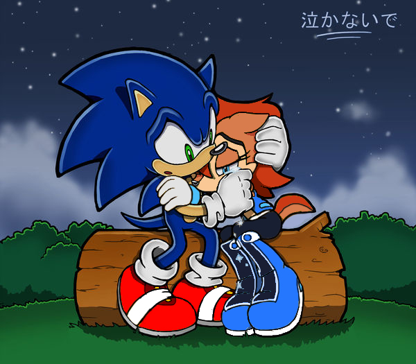 Classic Sonamy Kiss by Soneamlover on DeviantArt